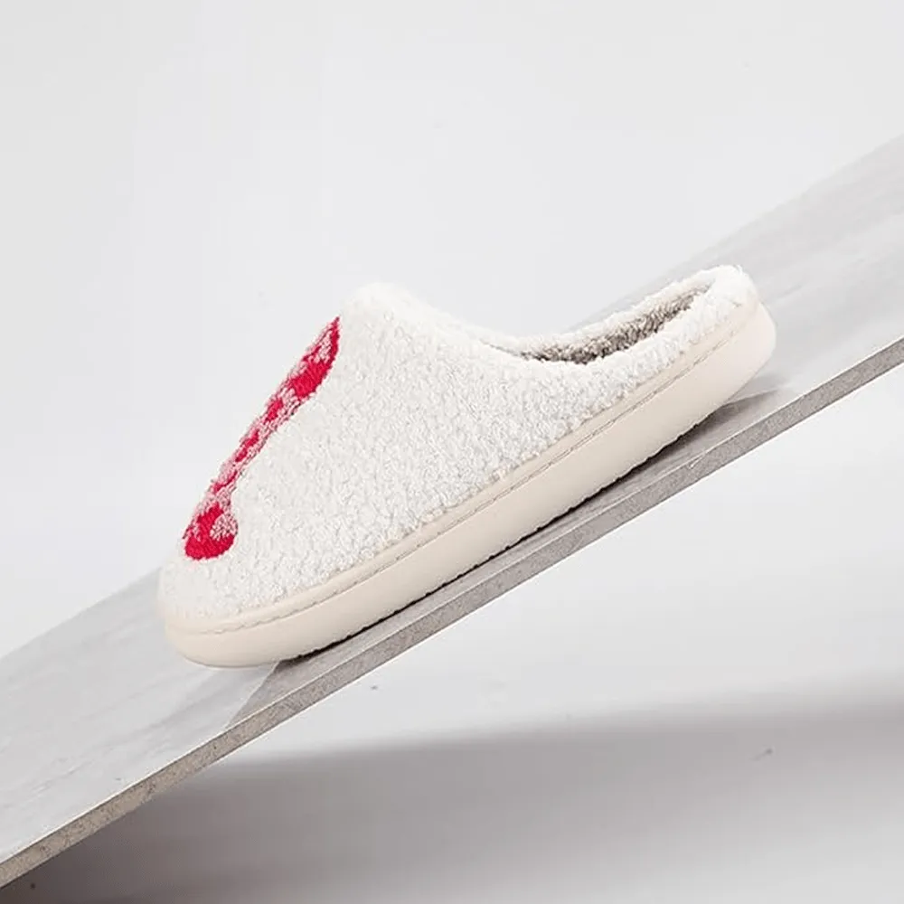 Cute & Comfy Cherry Pattern Cozy Slippers