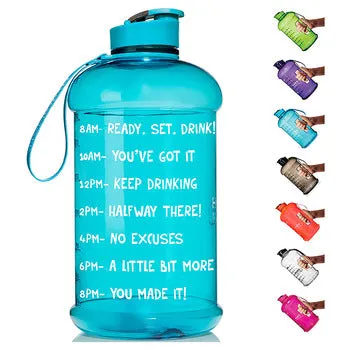 DAG Gear 64oz Motivational Water Bottle