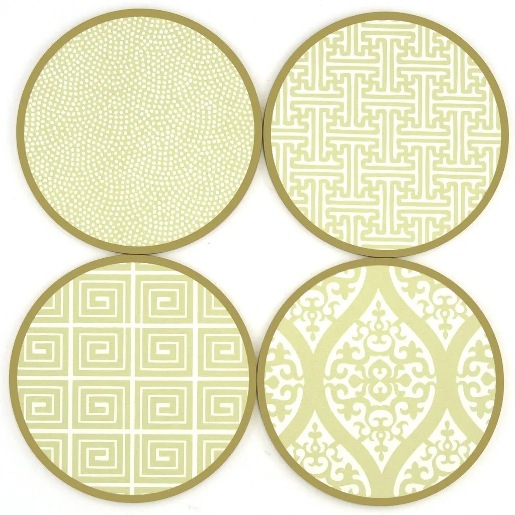 Decorative Coasters - Lime