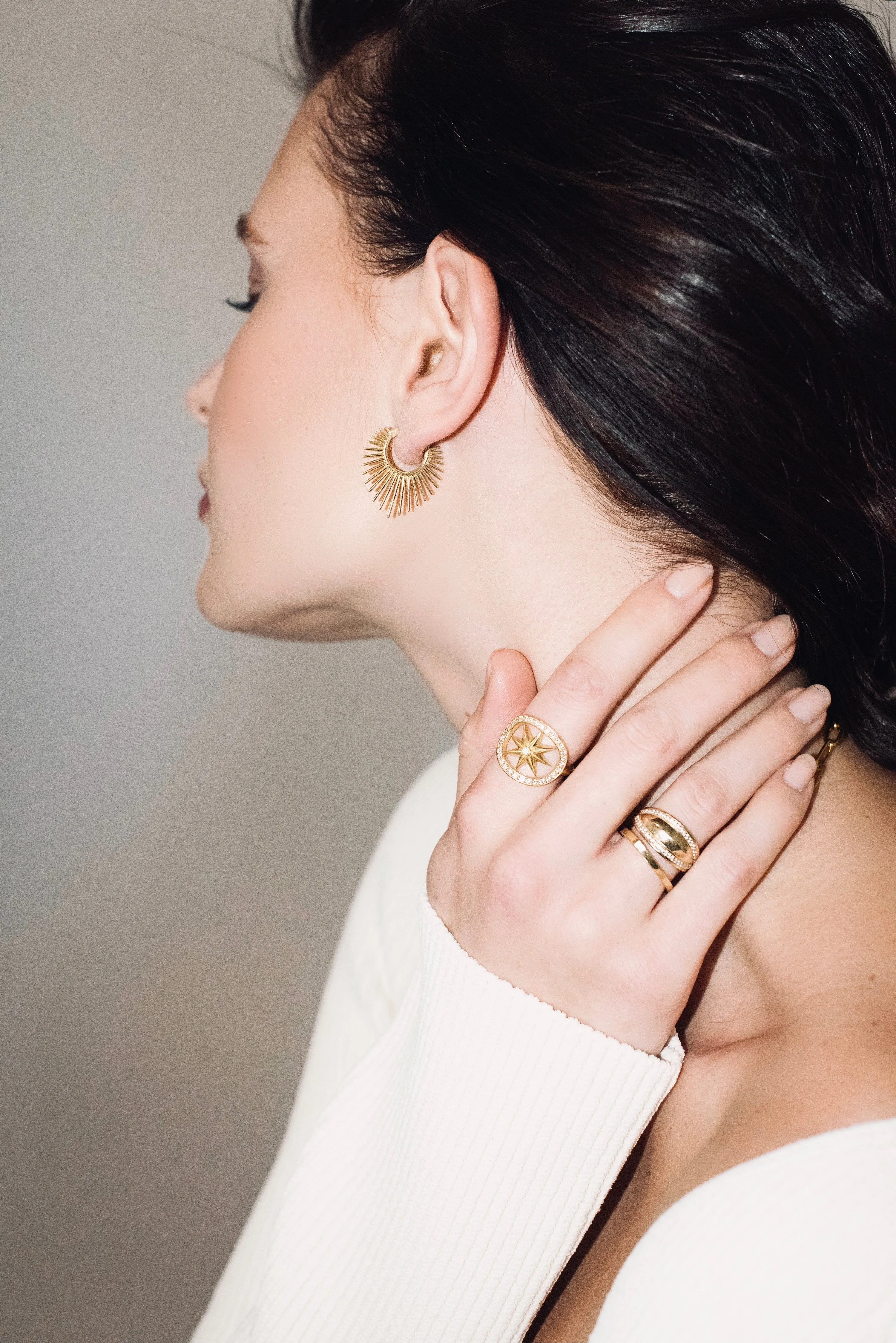 Diamond Guiding Star Ring