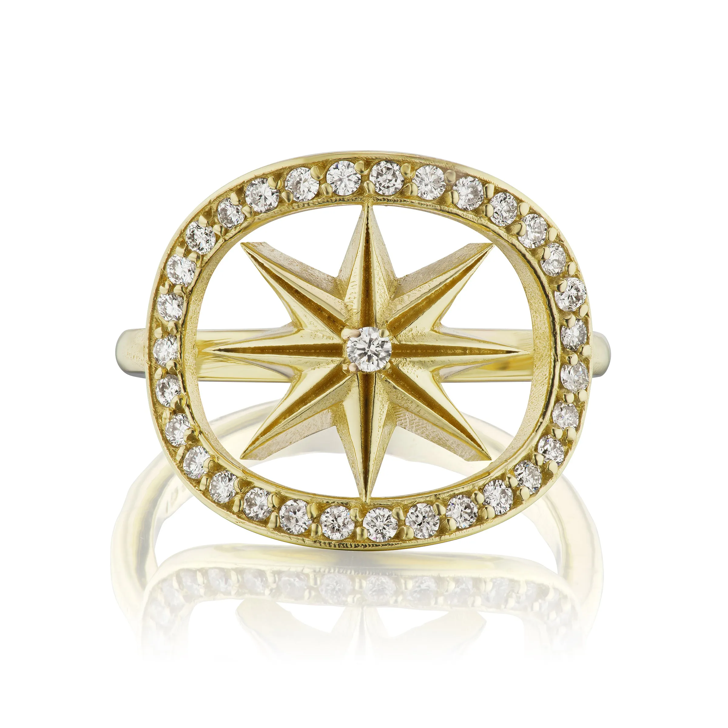 Diamond Guiding Star Ring