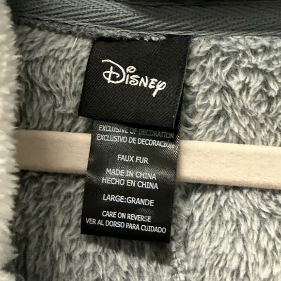 Disney Womens Midweight Onesie One Piece Pajama new with Tag Sz large