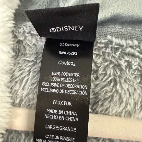 Disney Womens Midweight Onesie One Piece Pajama new with Tag Sz large