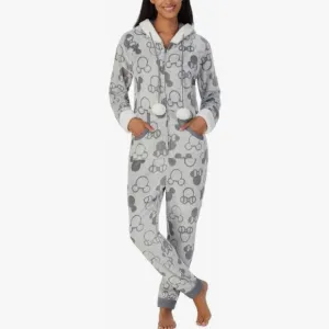 Disney Womens Midweight Onesie One Piece Pajama new with Tag Sz large