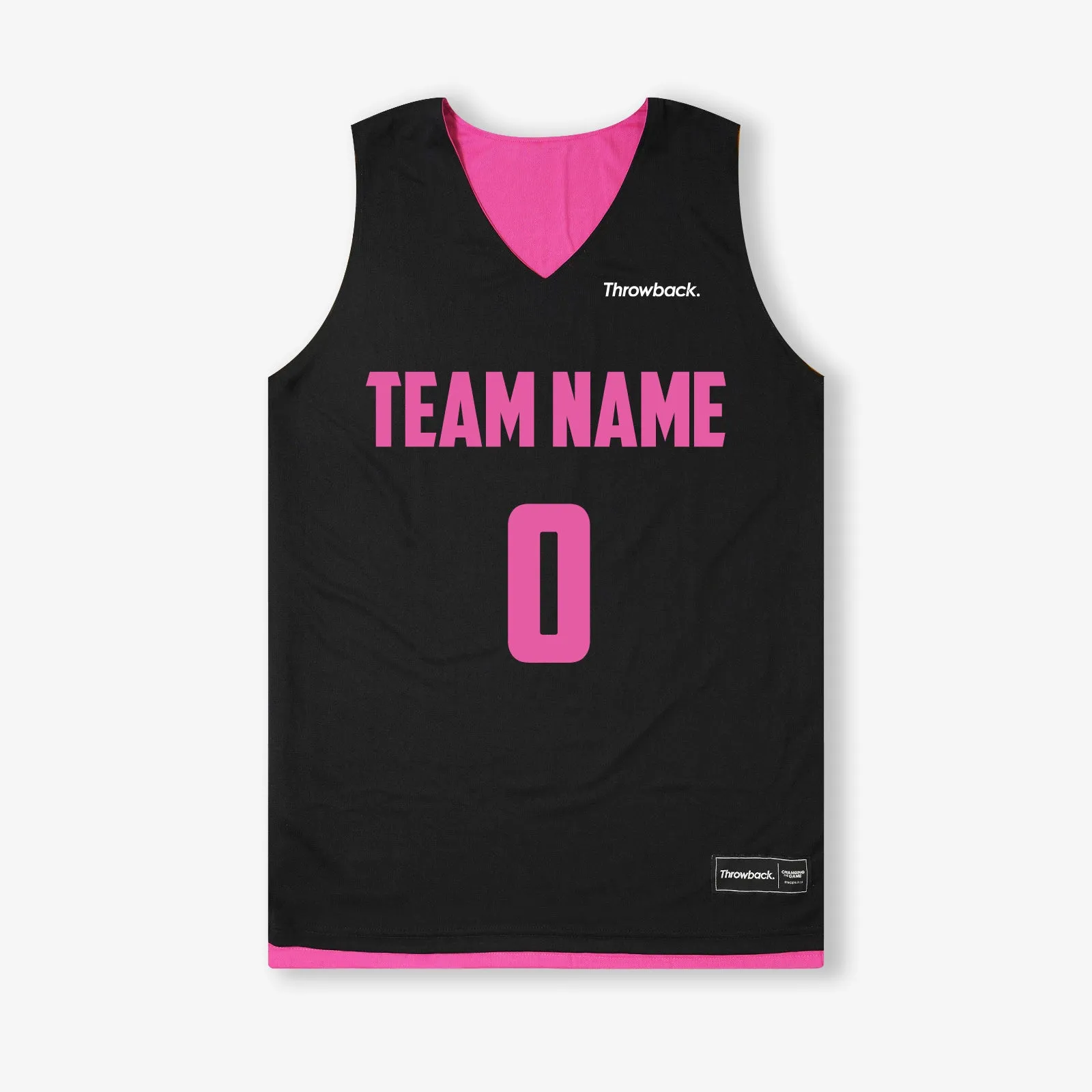 Elite Game Reversible Jerseys (Team Pack) - Fuscia/Black