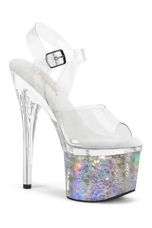 ESTEEM-708CK Clear Vinyl Sandal