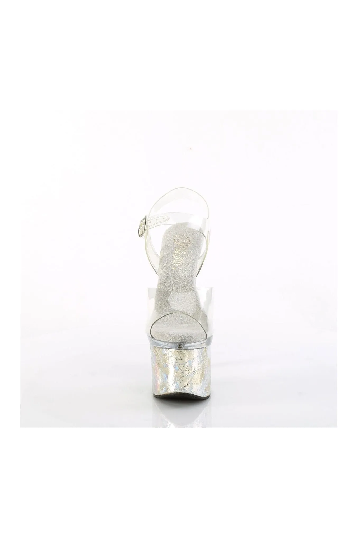 ESTEEM-708CK Clear Vinyl Sandal