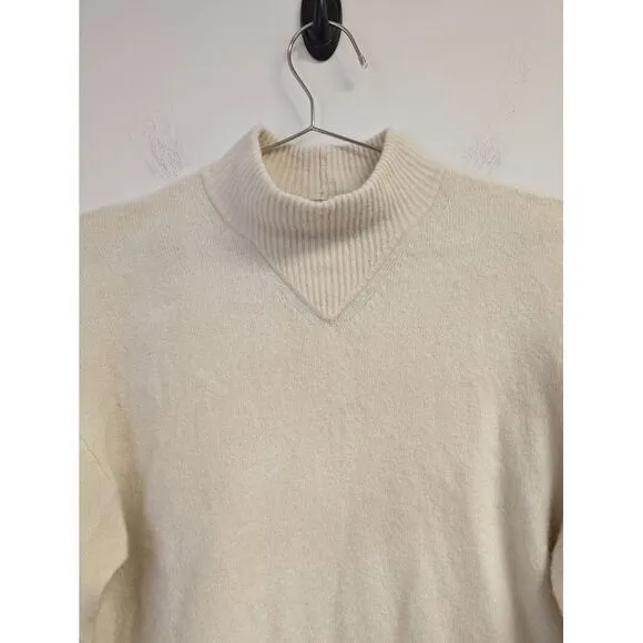 Everlane The Cozy Stretch Pullover Sweater Wool Yak Minimalist‎ Capsule Canvas S