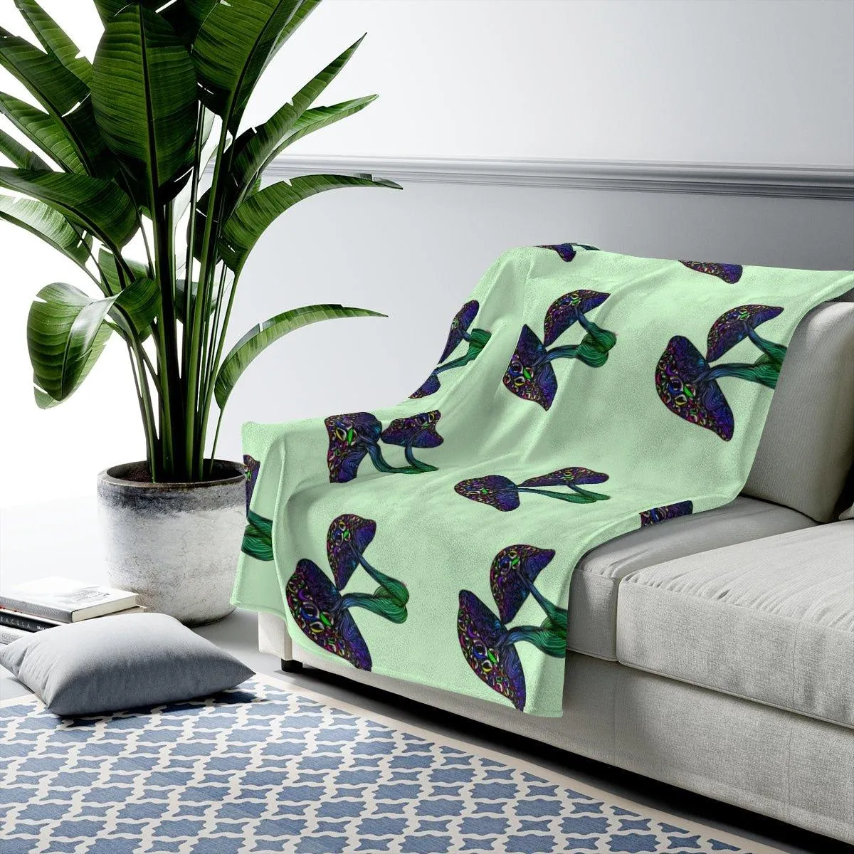Eyemtrippn Velveteen Plush Blanket