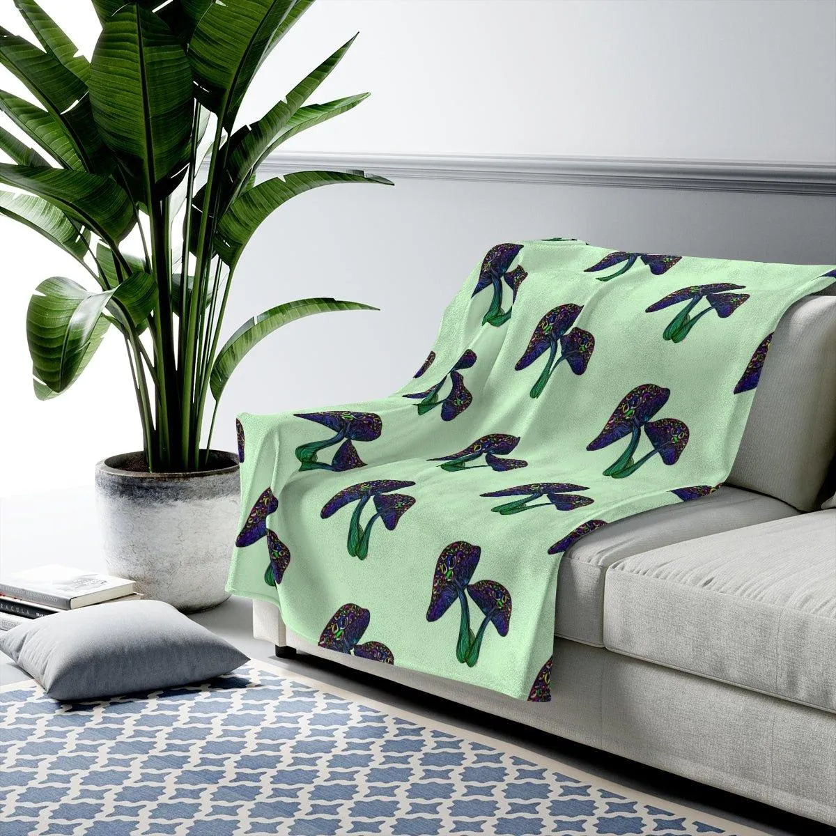 Eyemtrippn Velveteen Plush Blanket