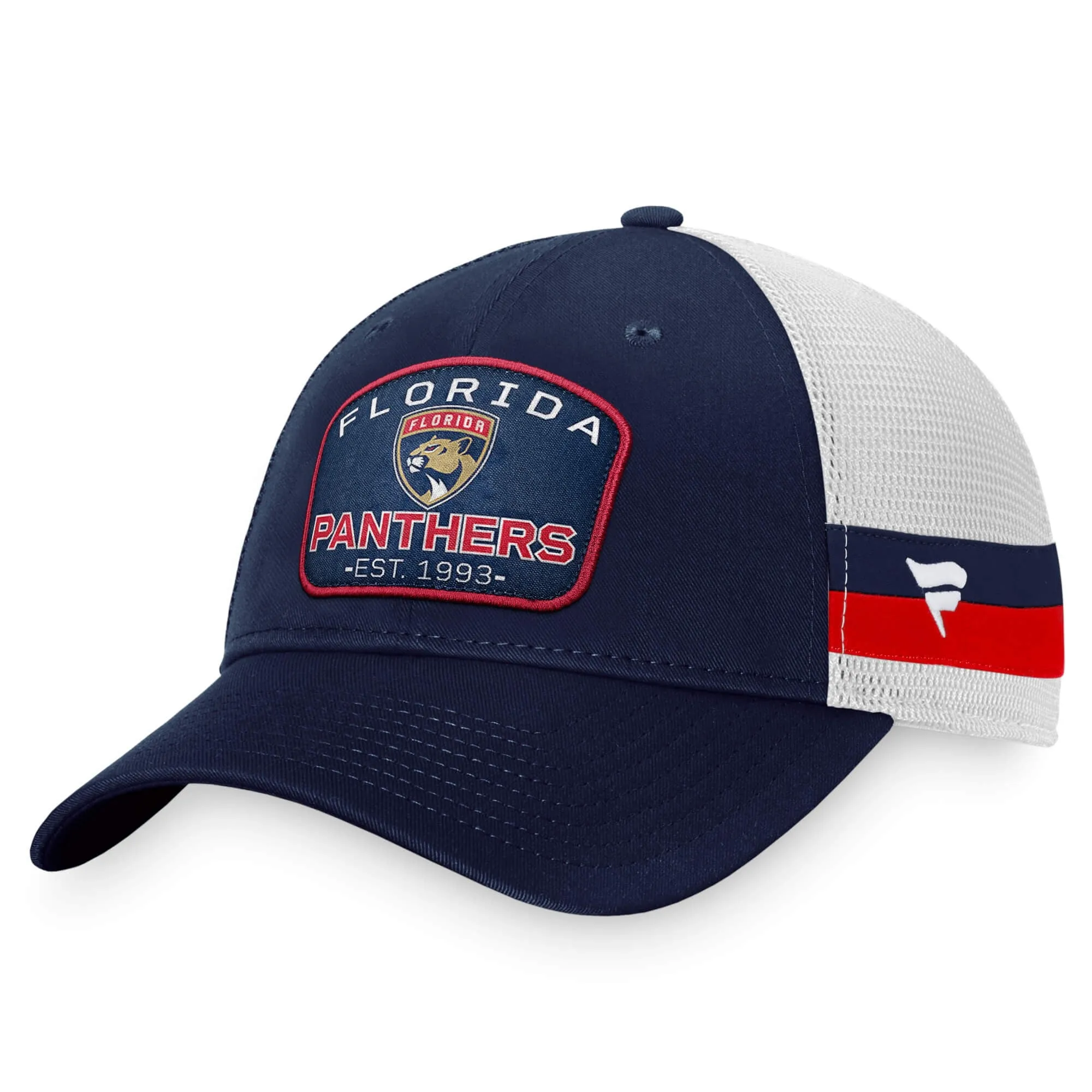 Fanatics NHL Fundamental Structured Trucker Florida Panthers Athletic Navy/Athletic Red