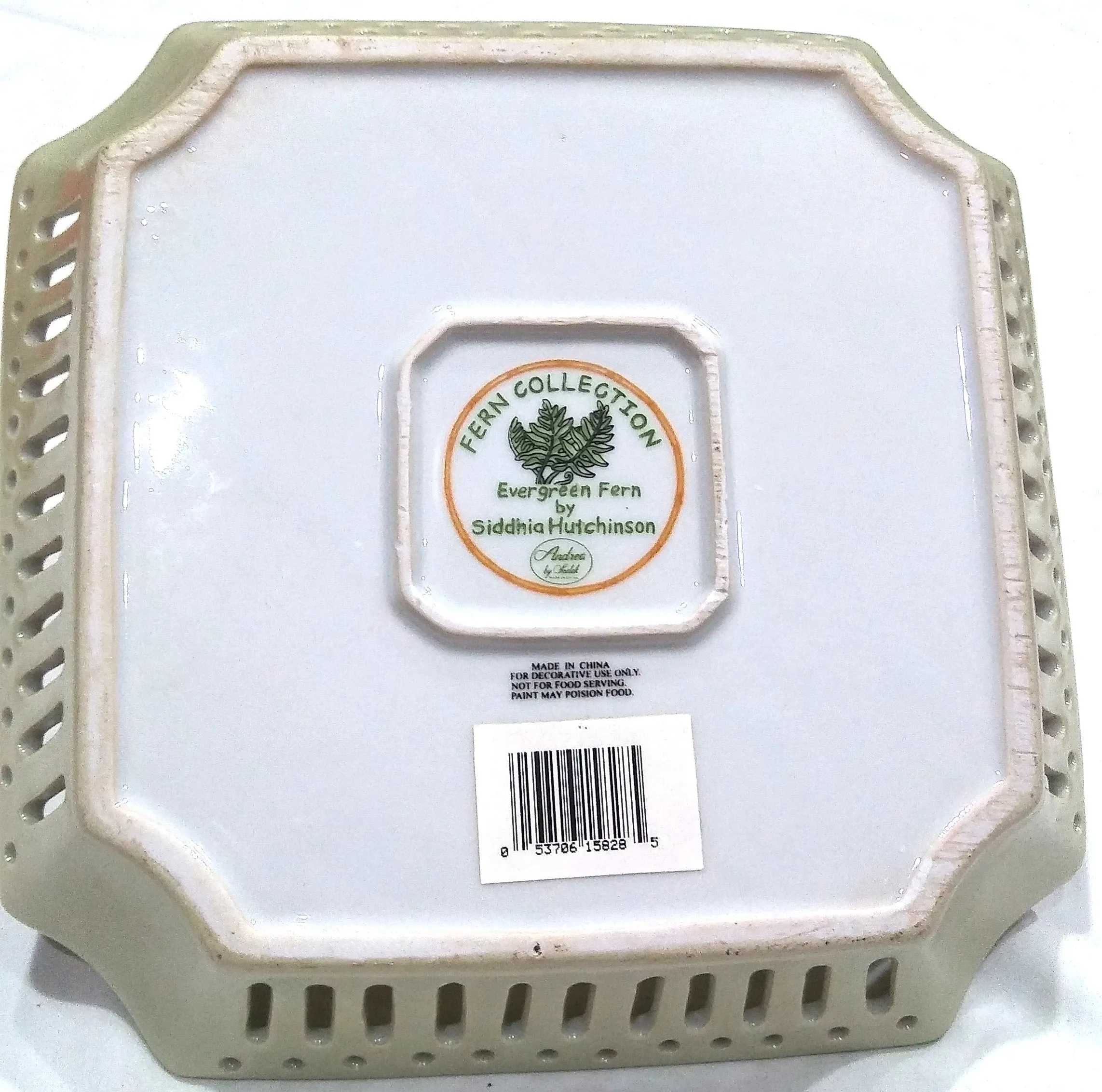 FERN DECORATIVE PLATES