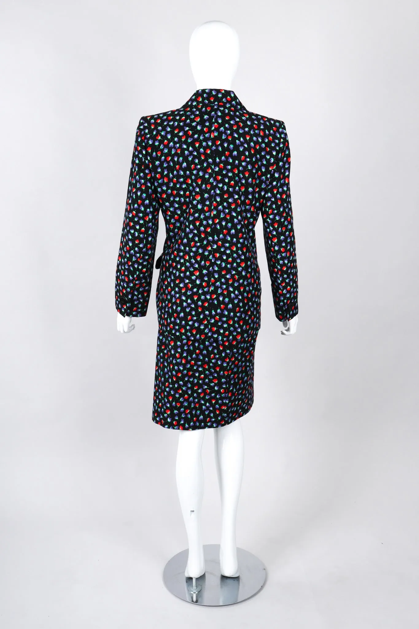 Floral Jacket & Skirt Set