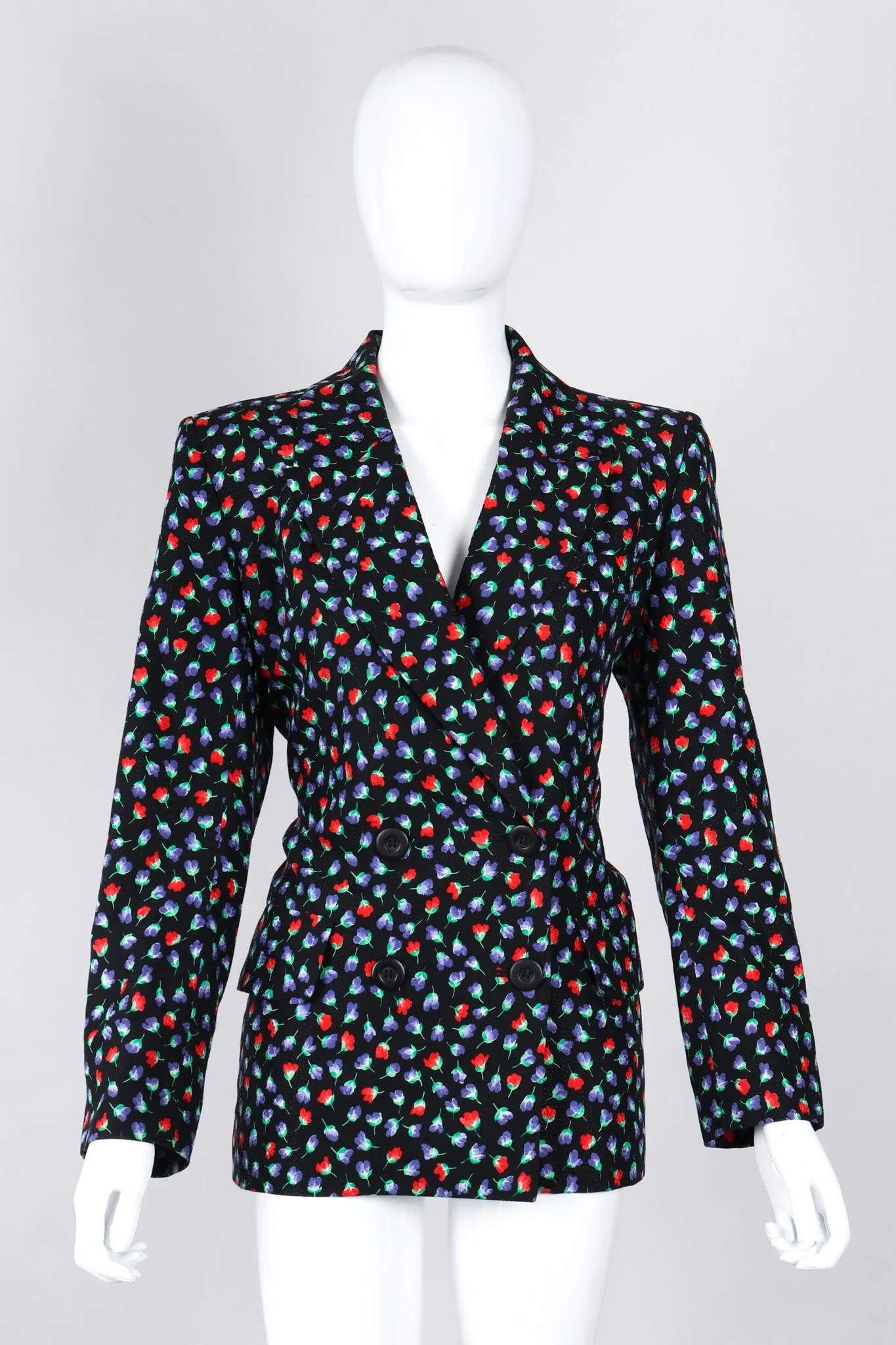 Floral Jacket & Skirt Set