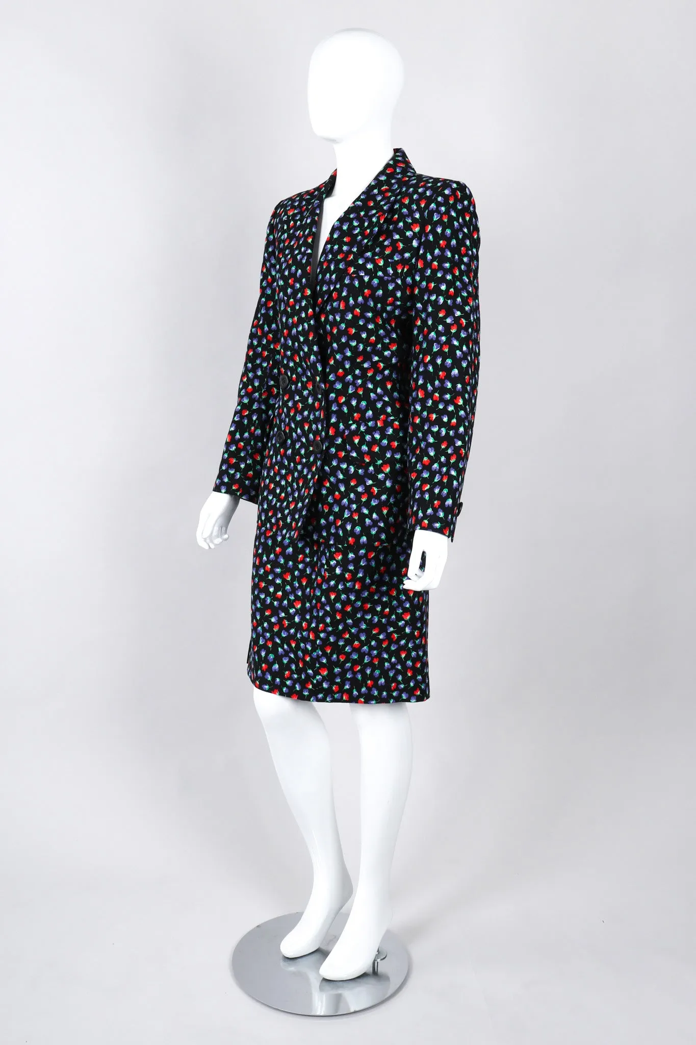 Floral Jacket & Skirt Set