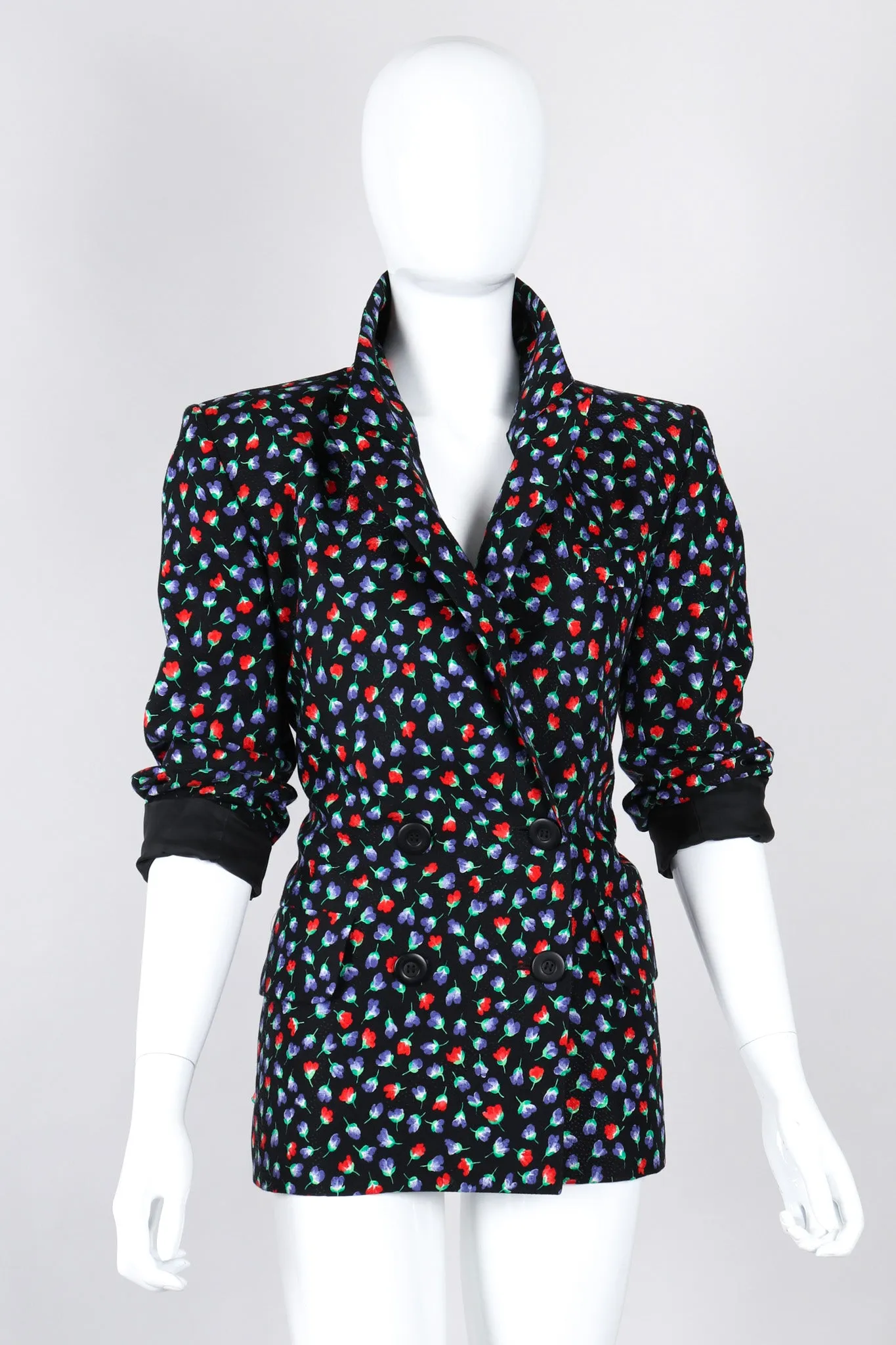Floral Jacket & Skirt Set