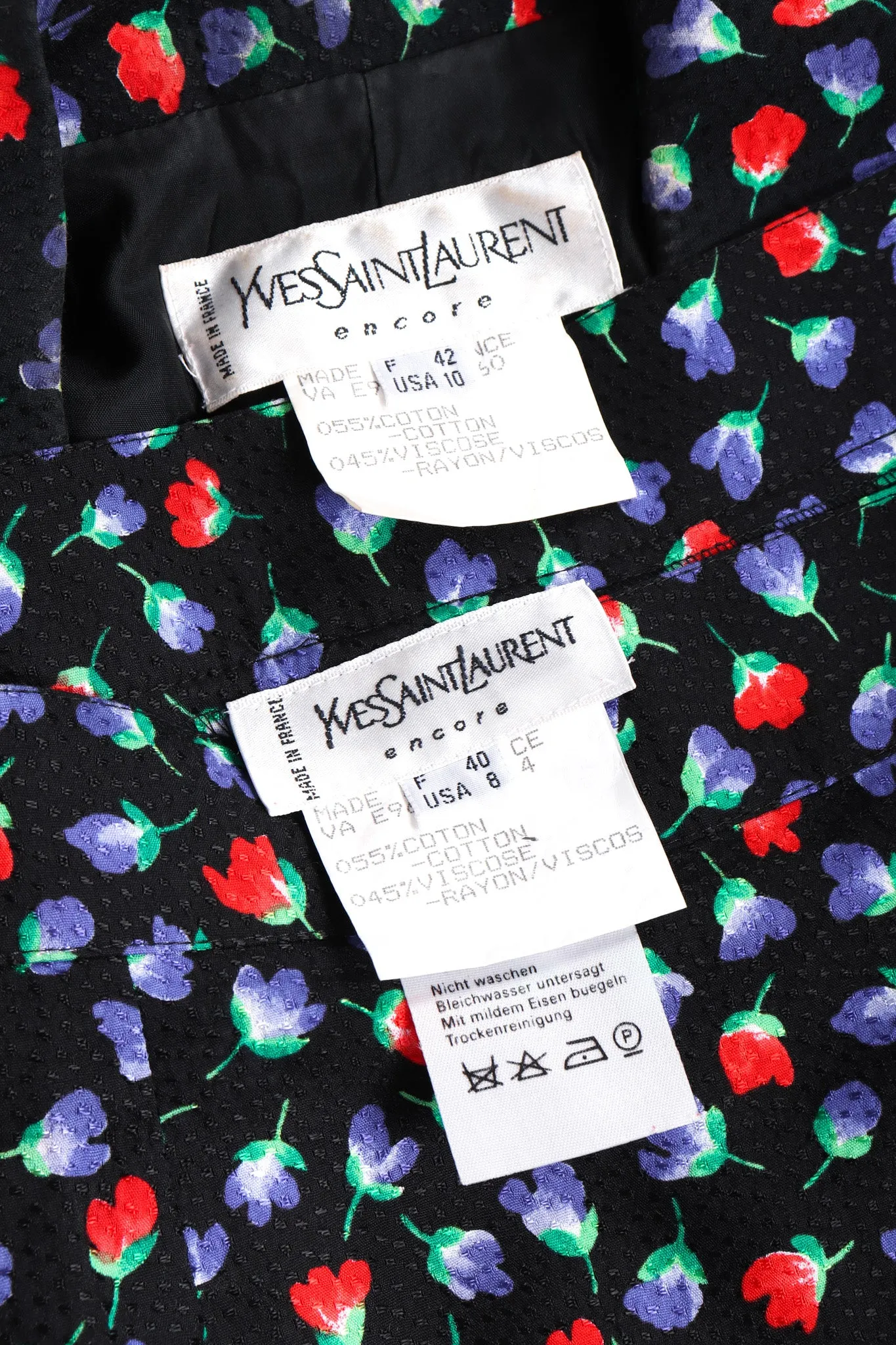 Floral Jacket & Skirt Set