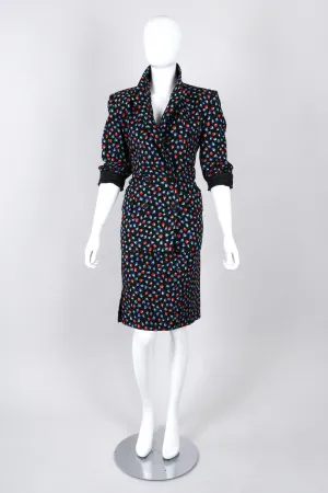 Floral Jacket & Skirt Set