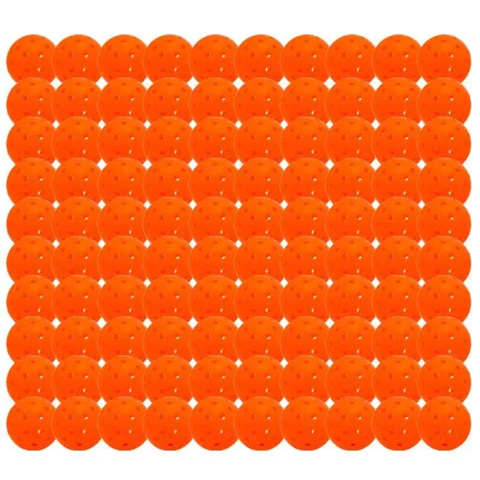 Franklin X-40 Outdoor Pickleball Ball 100 Pack (Lava)