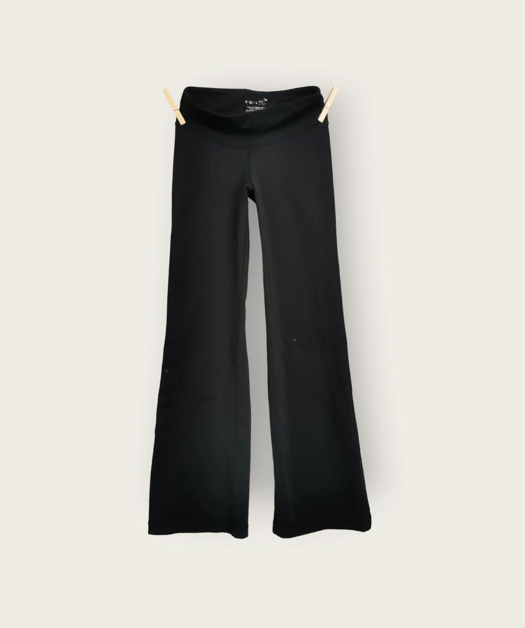GIRL SIZE 3 (8/10 YEARS) - TRIPLE FLIP, Black Athletic Pants GUC B8