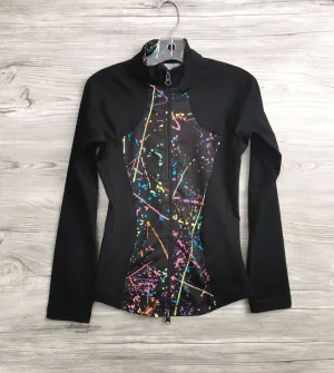 GIRL SIZE 3 (8/10 YEARS) - TRIPLE FLIP, Fitted Athletic Jacket VGUC B36