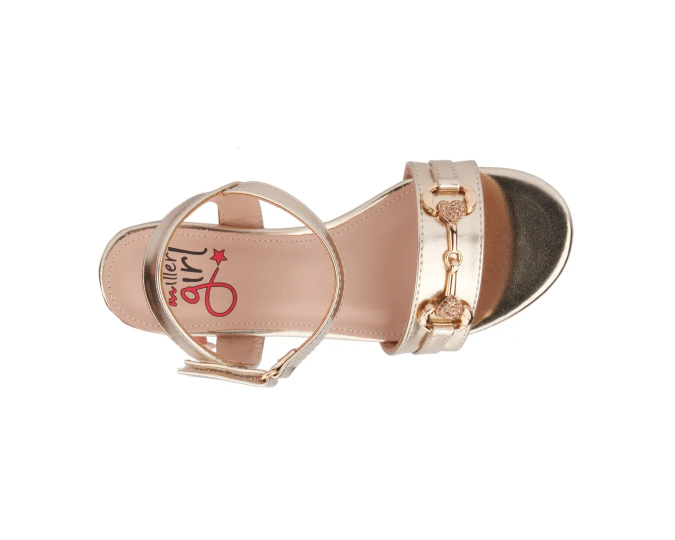 Girls' Babe Heel Sandal