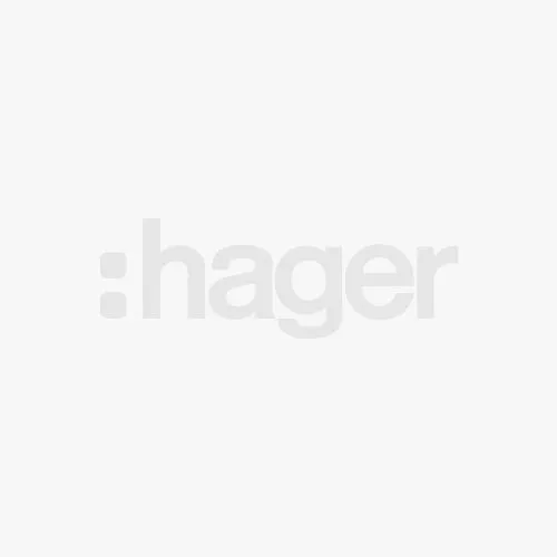 Hager WRDRP2BSKIT Sollysta Raised Plate 2G Dimmer Switch Plate Kit - Brushed Steel