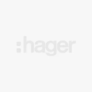 Hager WRDRP4BSKIT Sollysta Raised Plate 4G Dimmer Switch Plate Kit - Brushed Steel