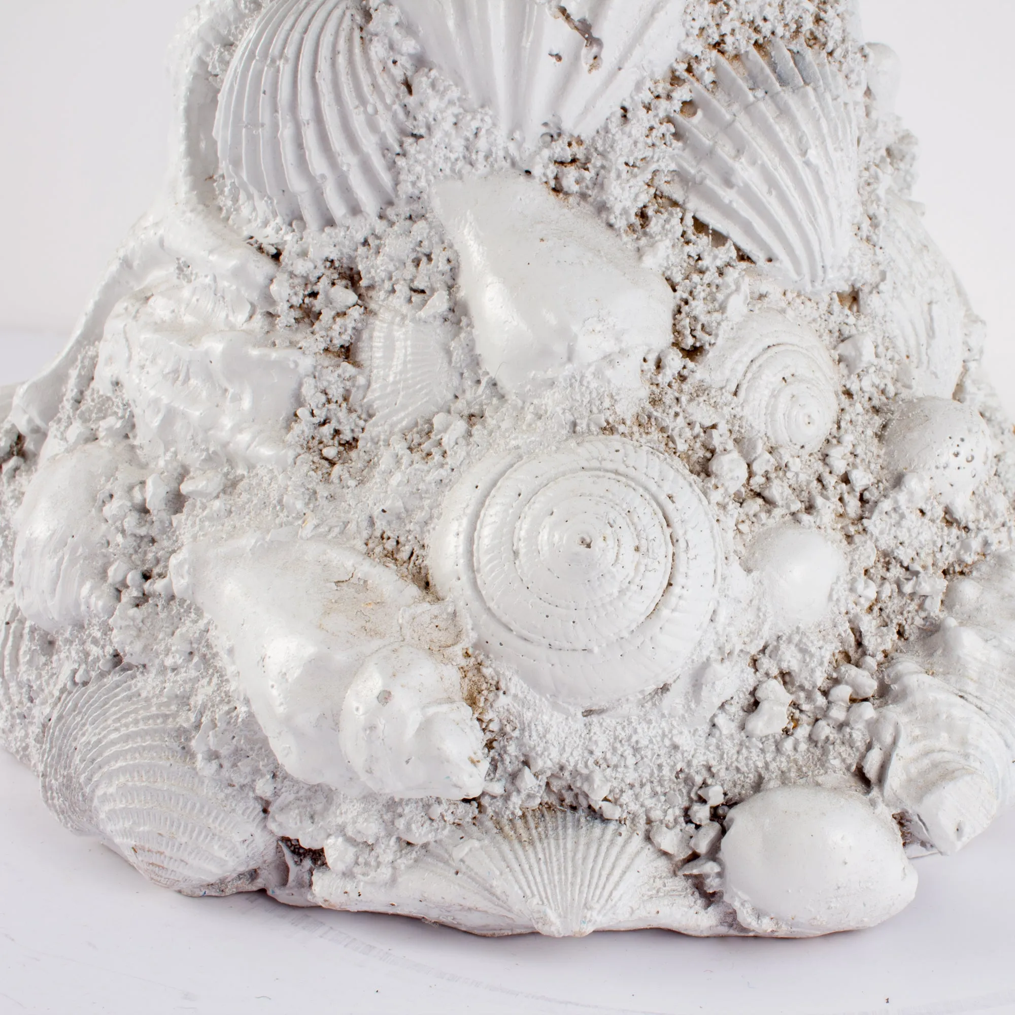 Handmade Vintage Footed Seashell Bowl