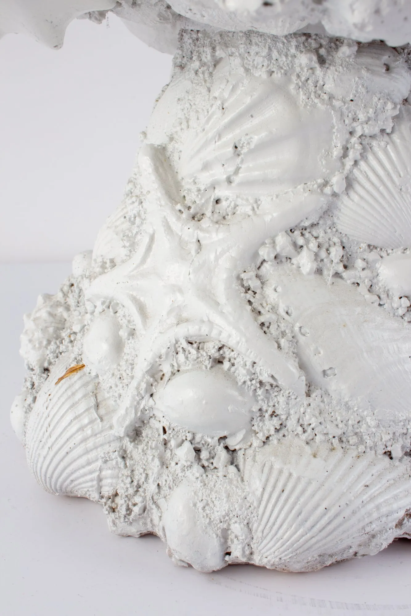 Handmade Vintage Footed Seashell Bowl
