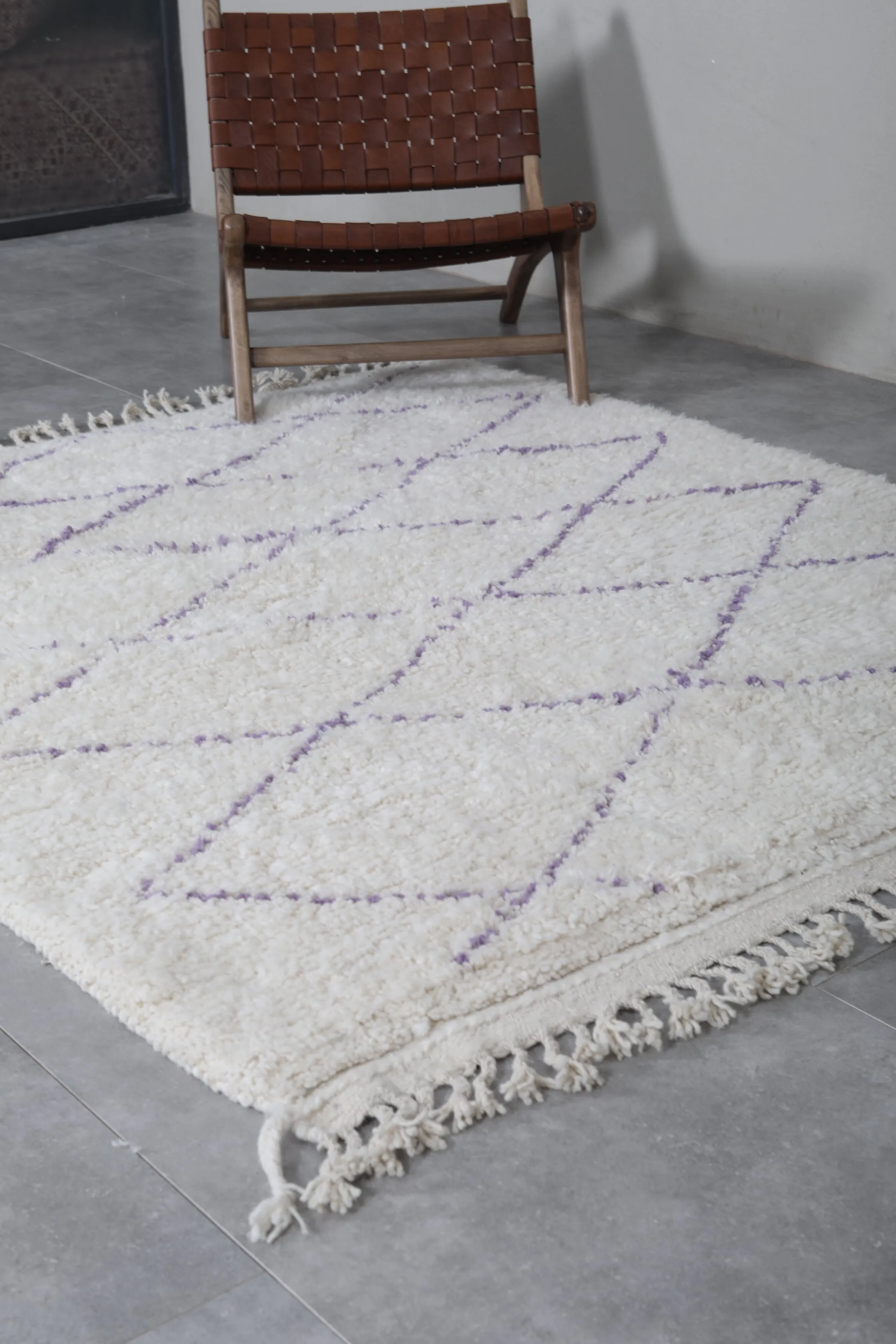 Handwoven Moroccan rug - Custom rug - Wool rug