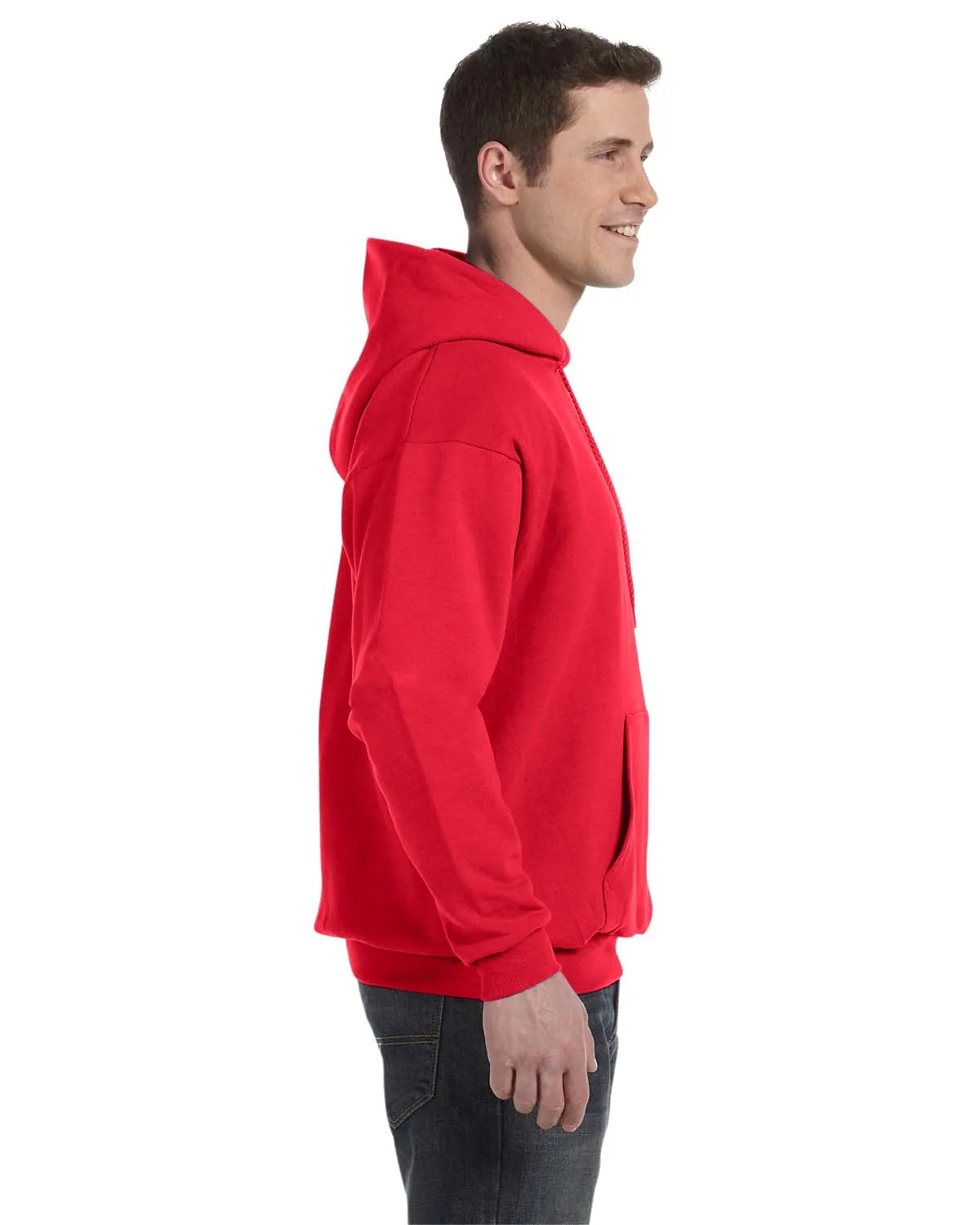 Hanes 50/50 Hoodie Sweatshirt | Athletic Red
