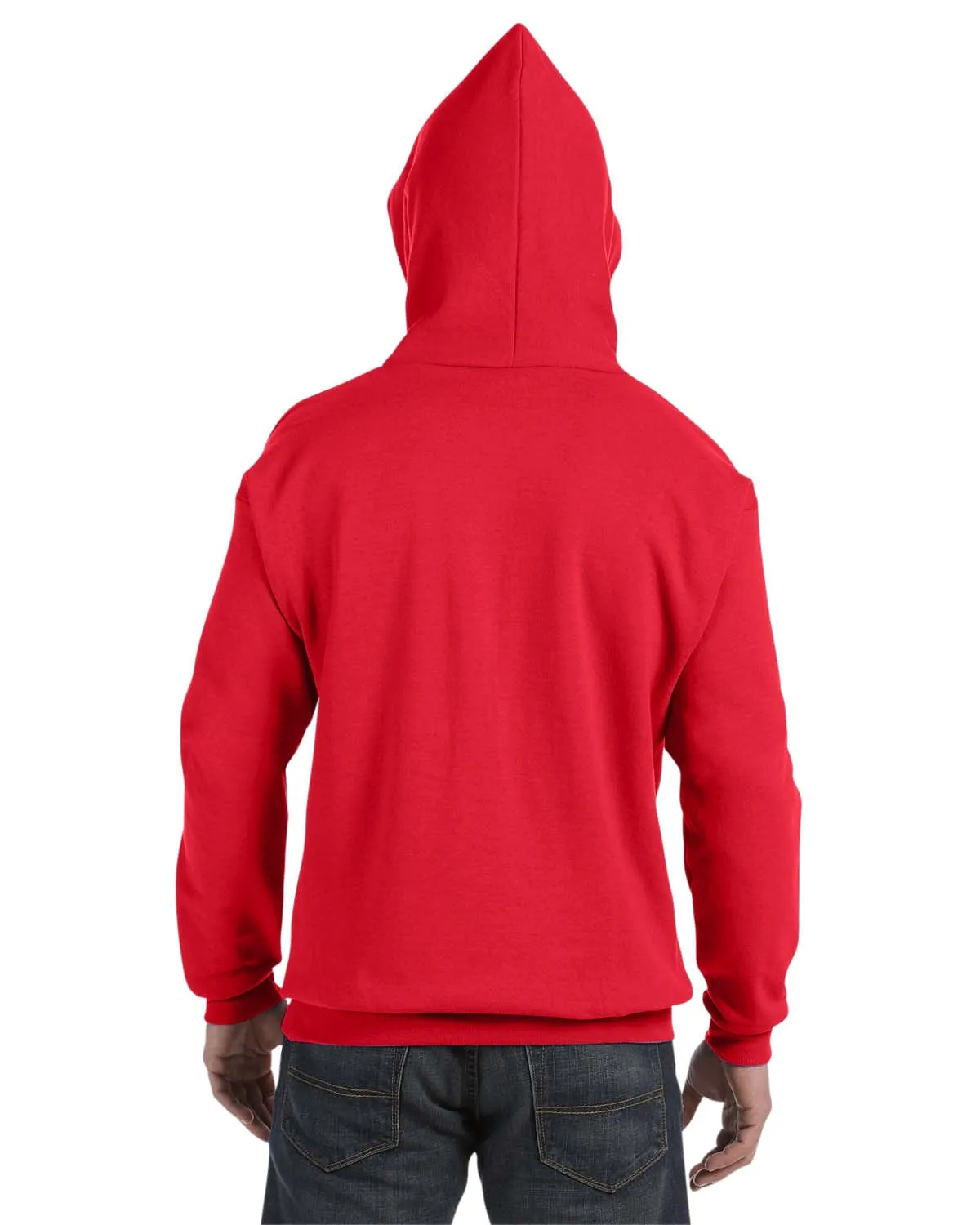 Hanes 50/50 Hoodie Sweatshirt | Athletic Red