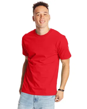 Hanes Beefy-T T-Shirt | Athletic Red