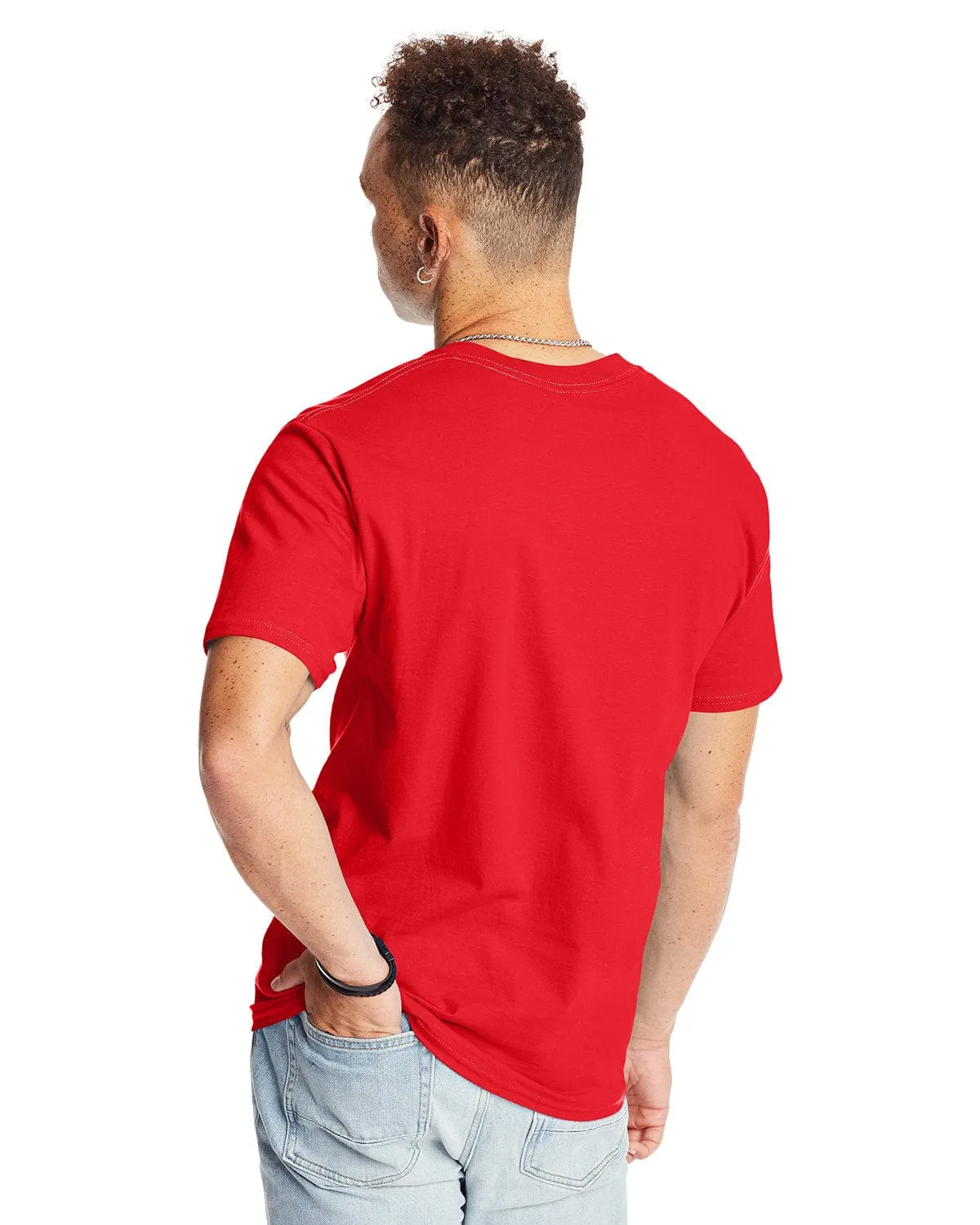 Hanes Beefy-T T-Shirt | Athletic Red