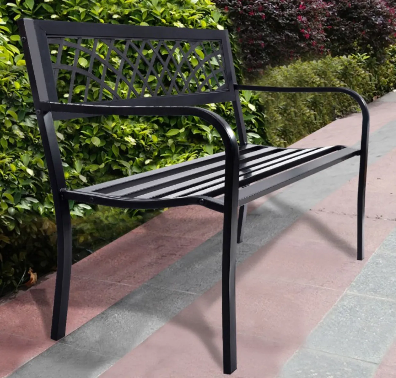 Heavy Duty Bench Steel Frame Deck For Outdoor Patio Deck