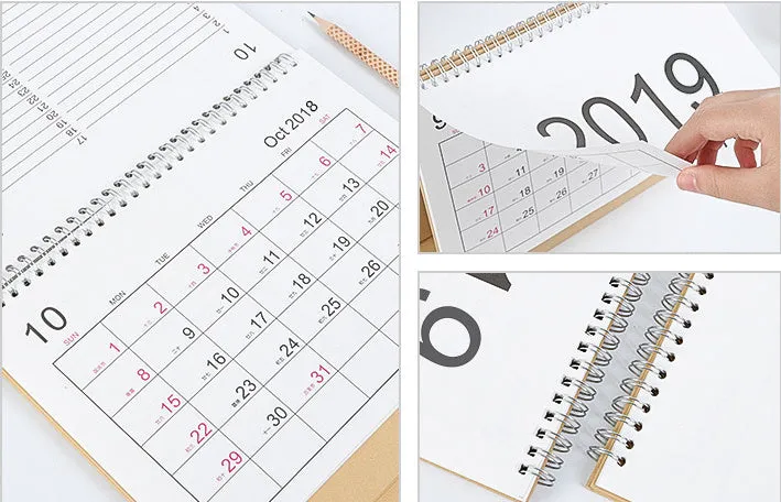 Homlly Modern Desk / Table Calendar