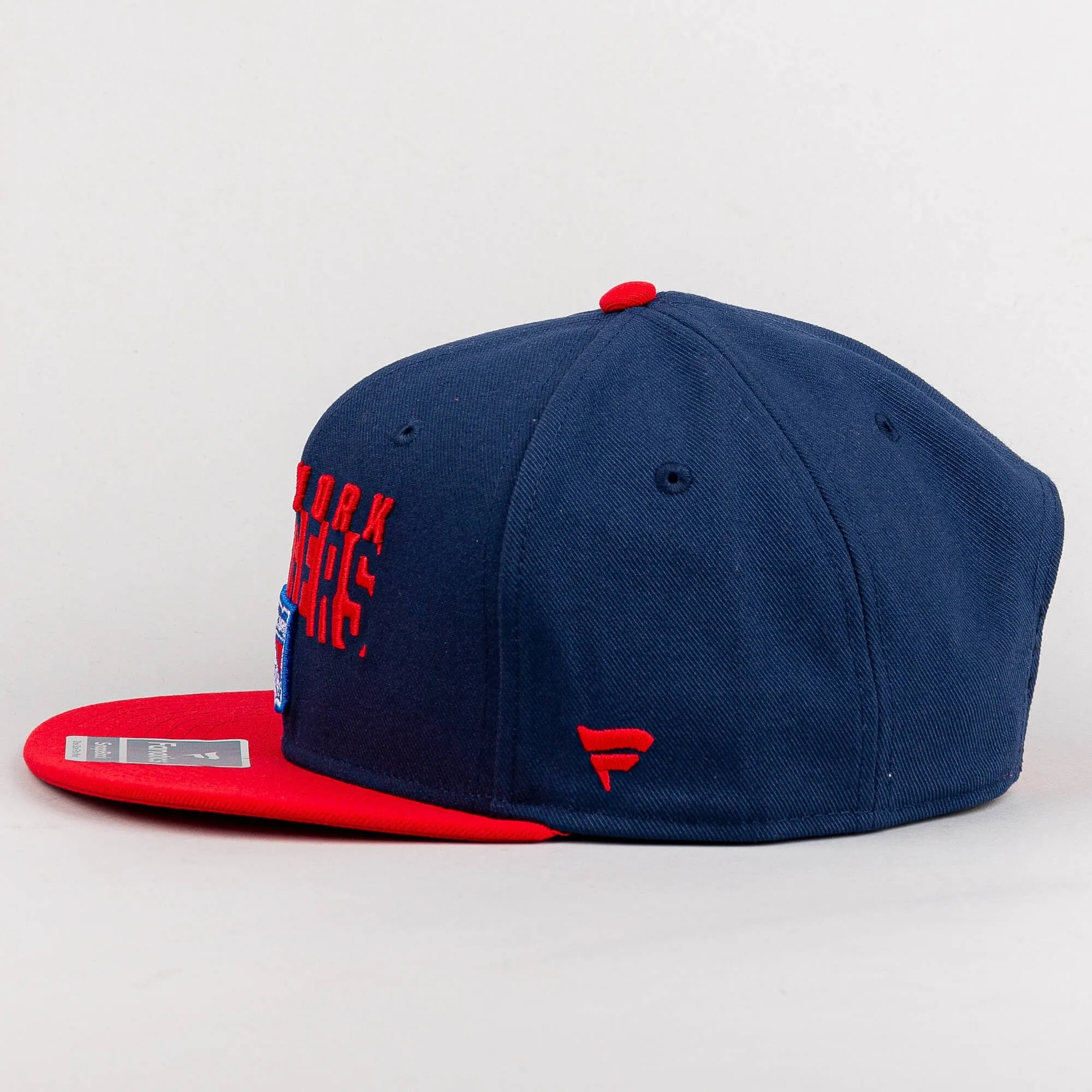 Šiltovka Fanatics NHL Fundamental Color Blocked Snapback New York Rangers modrá/červená