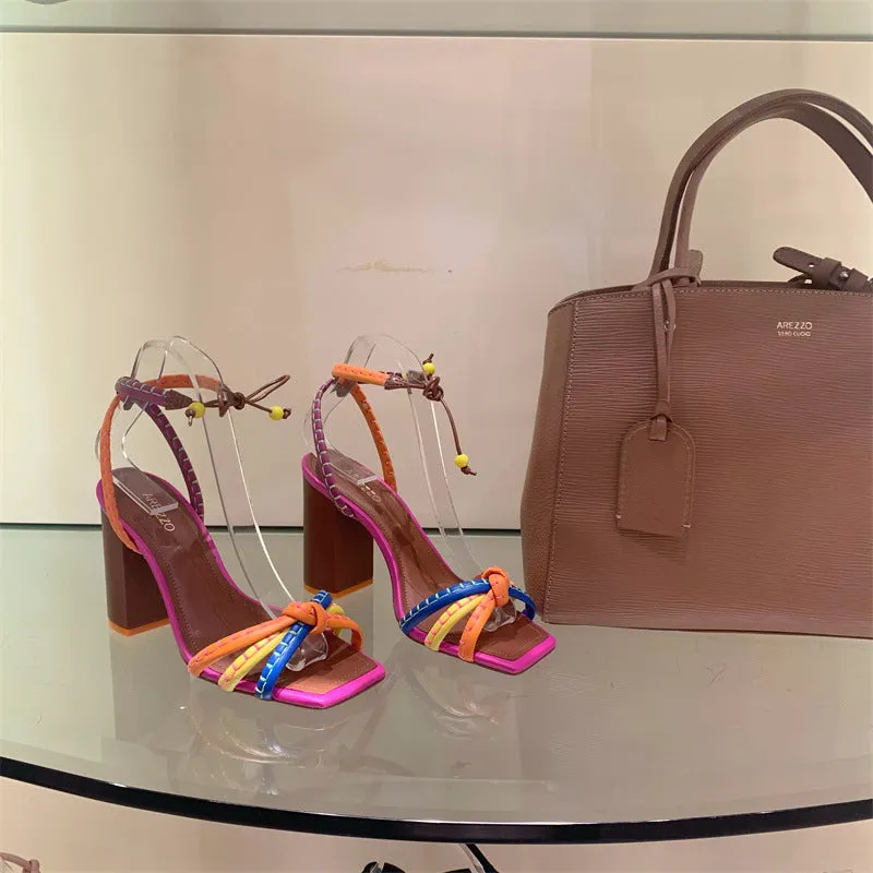 INSTOCK-High heel women fish mouth sandal