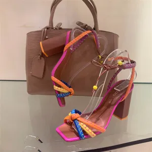 INSTOCK-High heel women fish mouth sandal