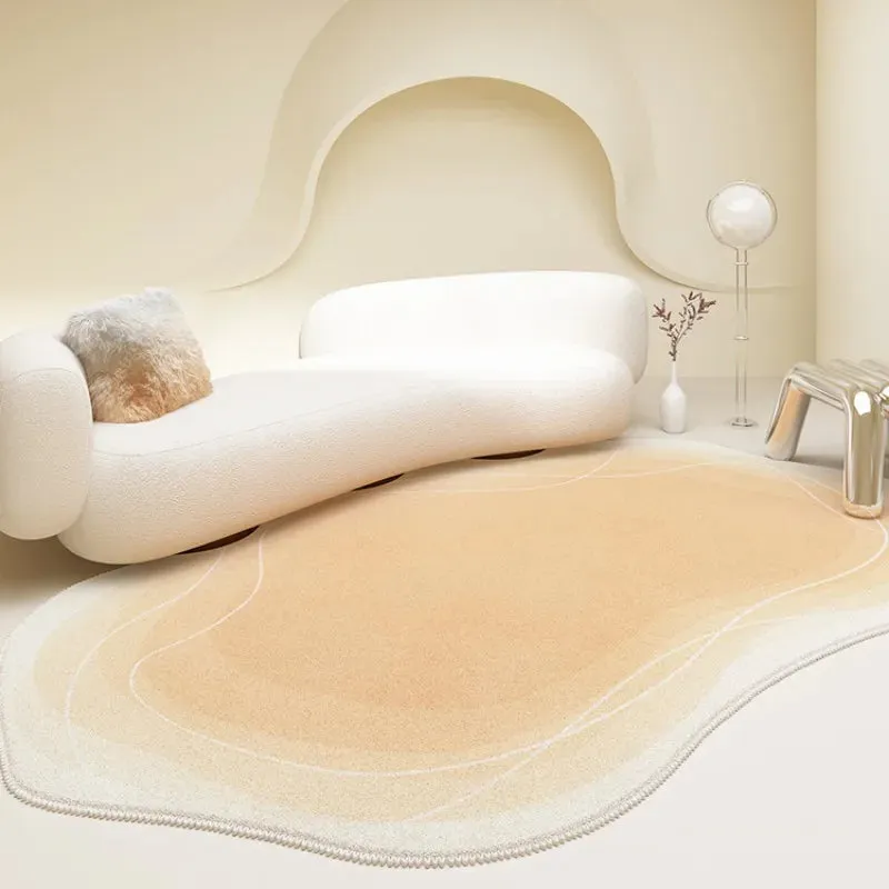 Irregular Plush Lounge Rug