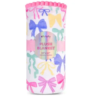 IScream - Pretty Bows Plush Blanket