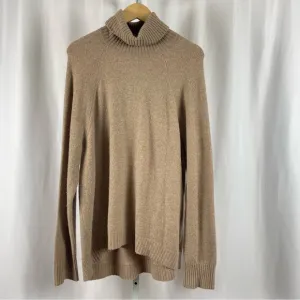 J. Crew XL Alpaca Wool Oversized Slouchy Supersoft Turtleneck Sweater Longline