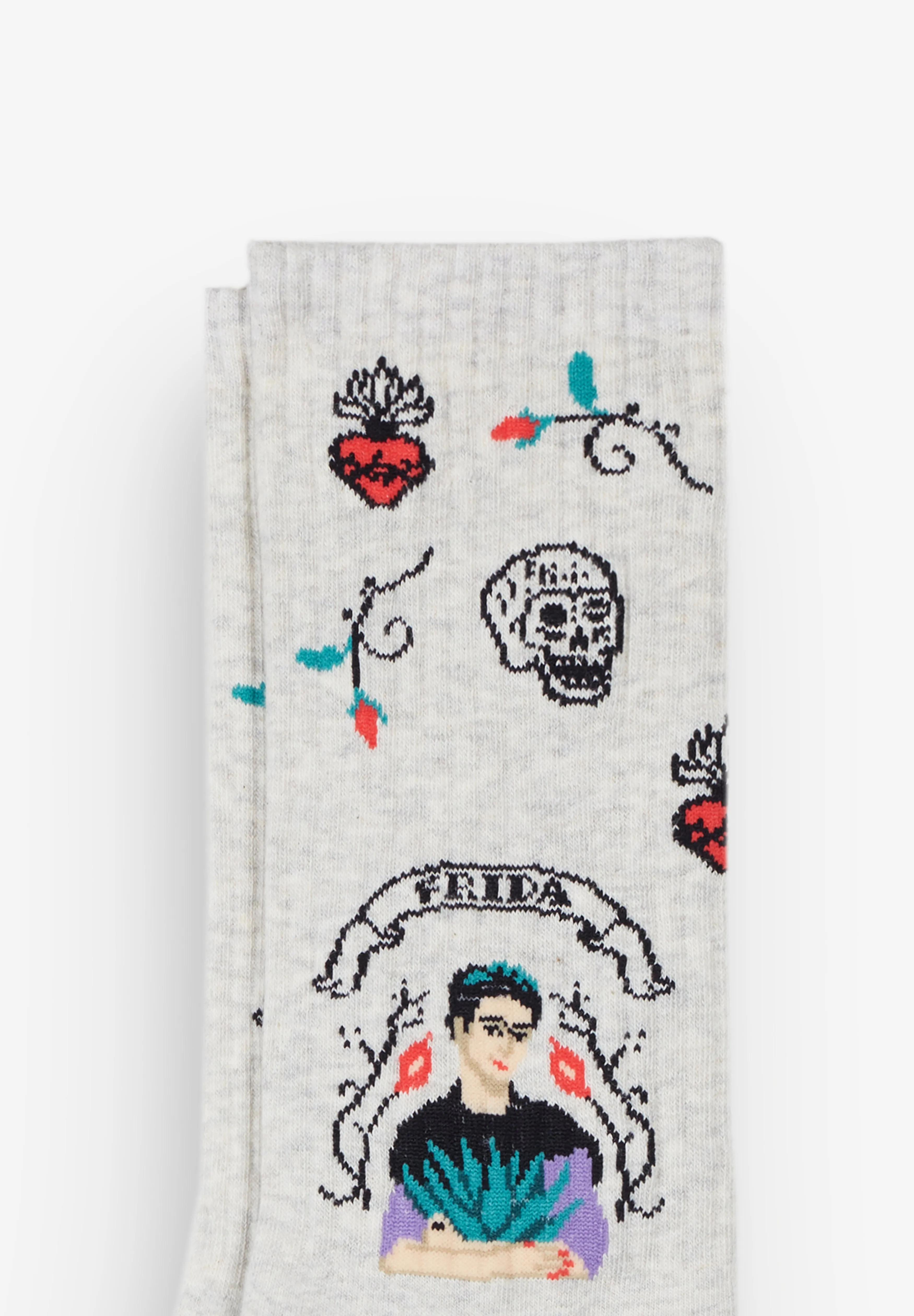 JIMMY LION | CALCETINES ATHLETIC FRIDA VIVA MEXICO