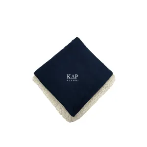 Kappa Delta Rho Alumni Sherpa Lined Blanket