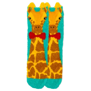 K.Bell Kids' Giraffe Cozy Crew Sock