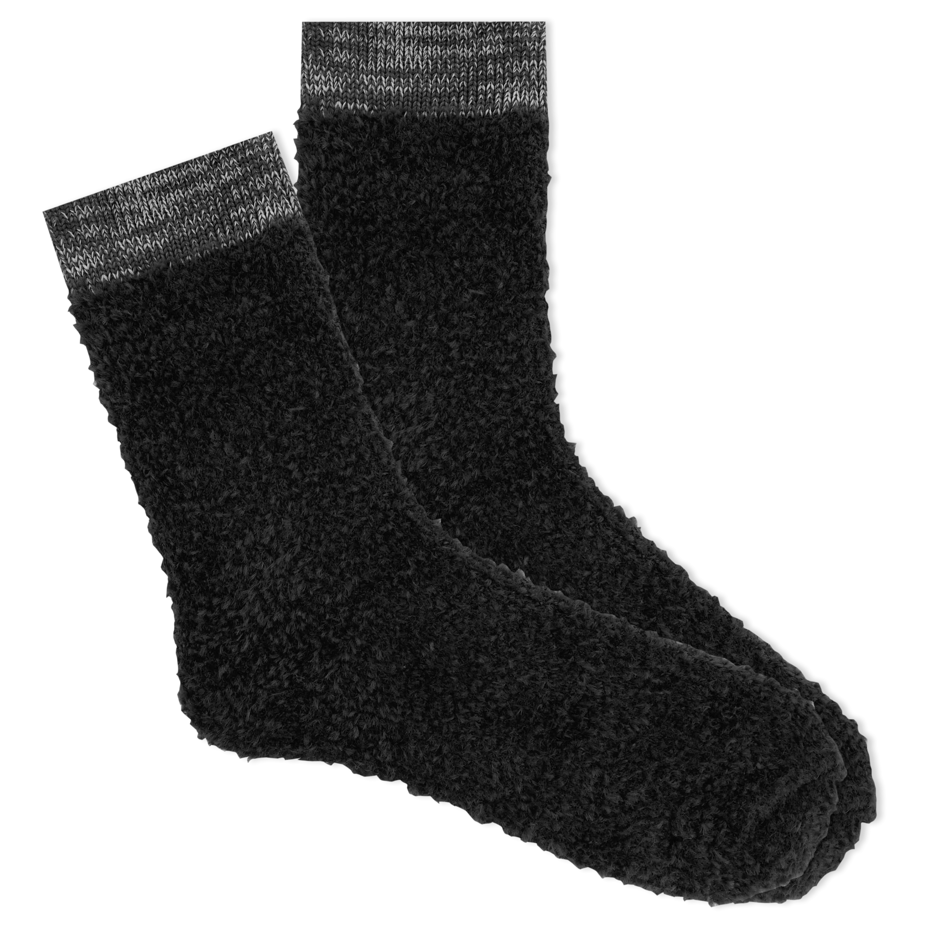 K.Bell Women's Soft and Dreamy Furry Boot Crew Socks