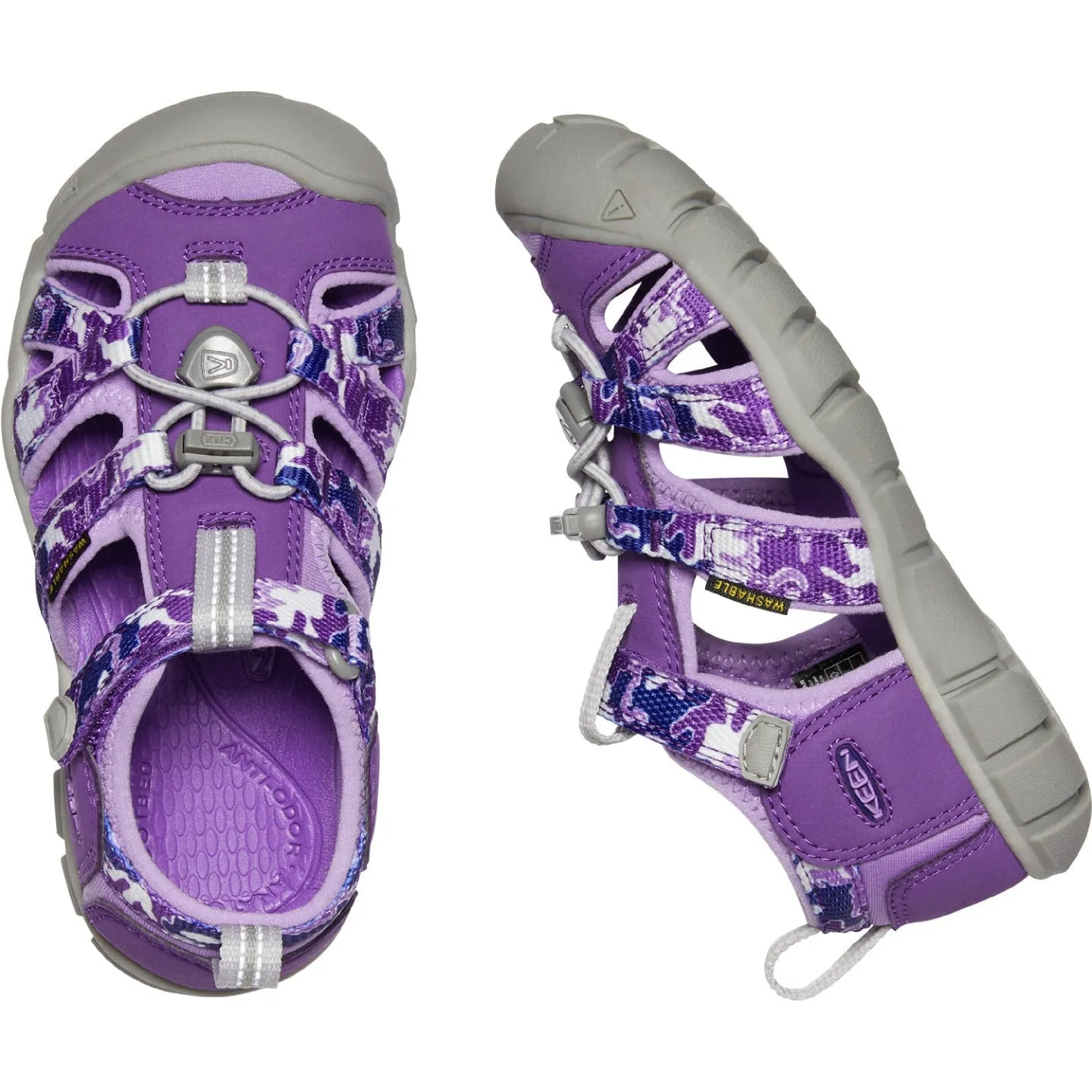 Keen Seacamp II CNX Sandal - Camo/Tillandsia Purple