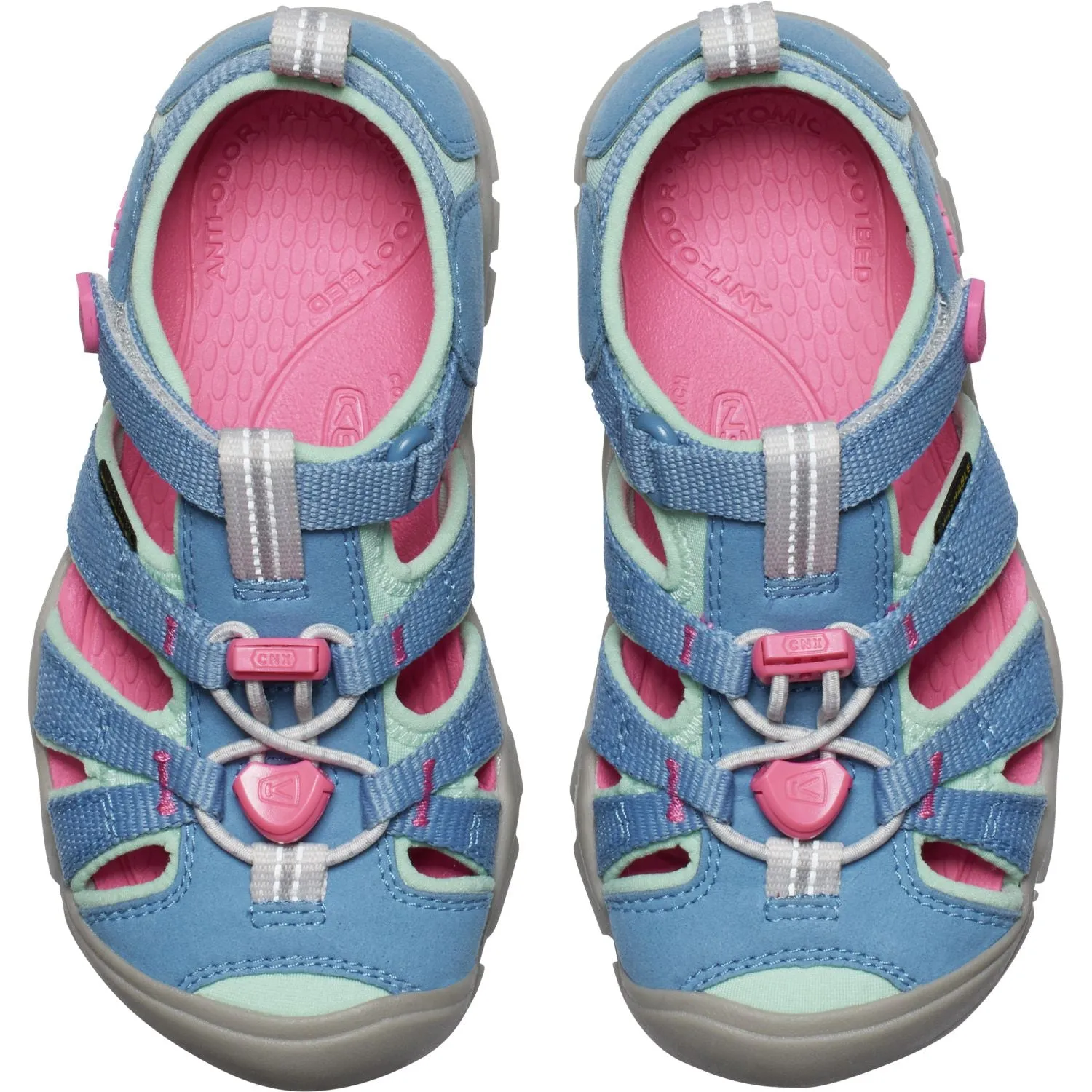 Keen Seacamp II CNX Sandal - Coronet Blue/Hot Pink