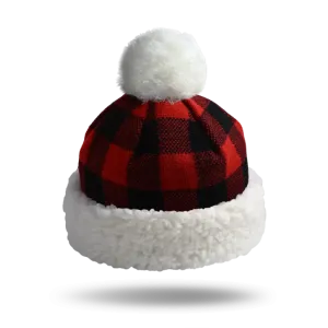 Kids Toque Winter Hat | Lumberjack Red